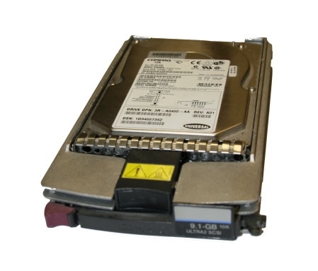 HP Compaq 127962-001 9.1gb 10k SCSi Hard Drive w sled